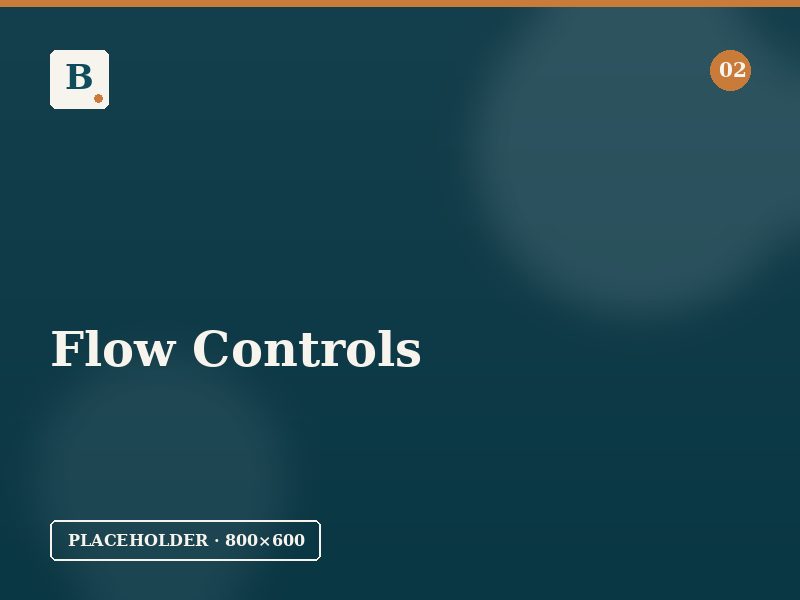 Electronic flow control panel with mechanical backup