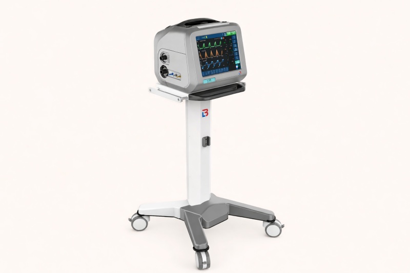Neonatal ventilator touchscreen interface