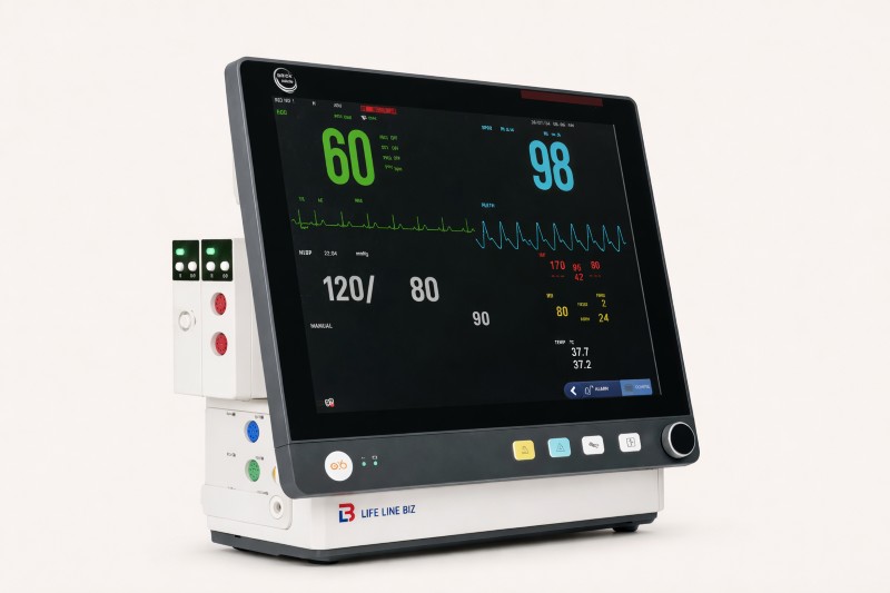 LM-103 4-inch vital sign monitor for NICU and ward